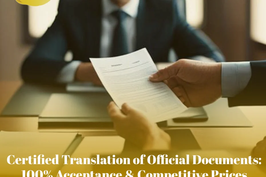 Certified Translation of Official Documents